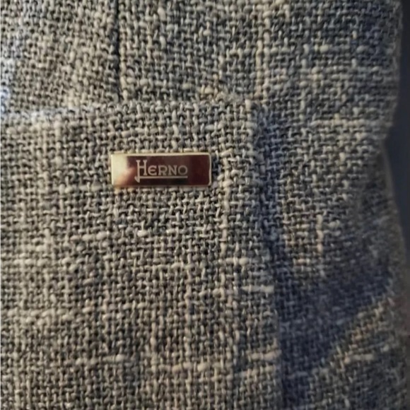 HERNO mixed media jacket - Picture 7 of 8